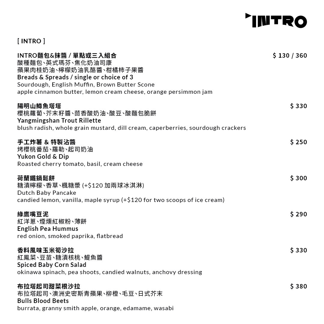 『Intro kitchen』士林咖啡、早午餐｜質感英國風咖啡、Intro kitchen菜單、好吃的酸麵包牛肉起司三明治 @梅格(Angelababy)享樂日記