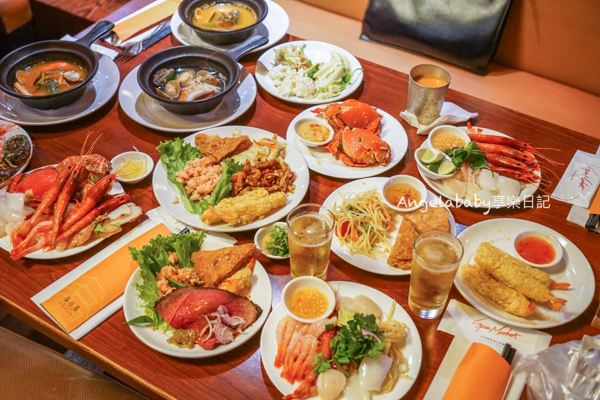 台北泰式吃到飽『泰市場』、五星飯店泰式餐廳推薦『泰市場大直英迪格』 @梅格(Angelababy)享樂日記