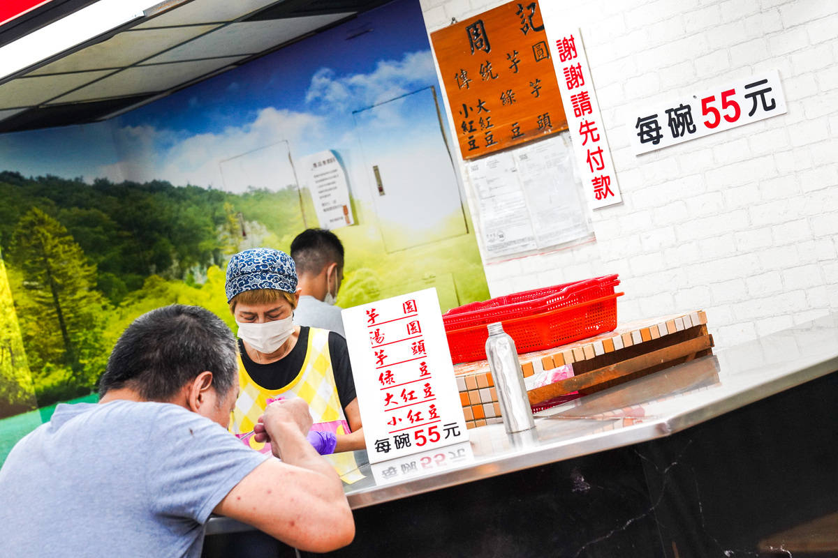 龍山寺站美食｜芋頭控必吃『周記傳統芋圓』配料隨你加只要55元!!! @梅格(Angelababy)享樂日記