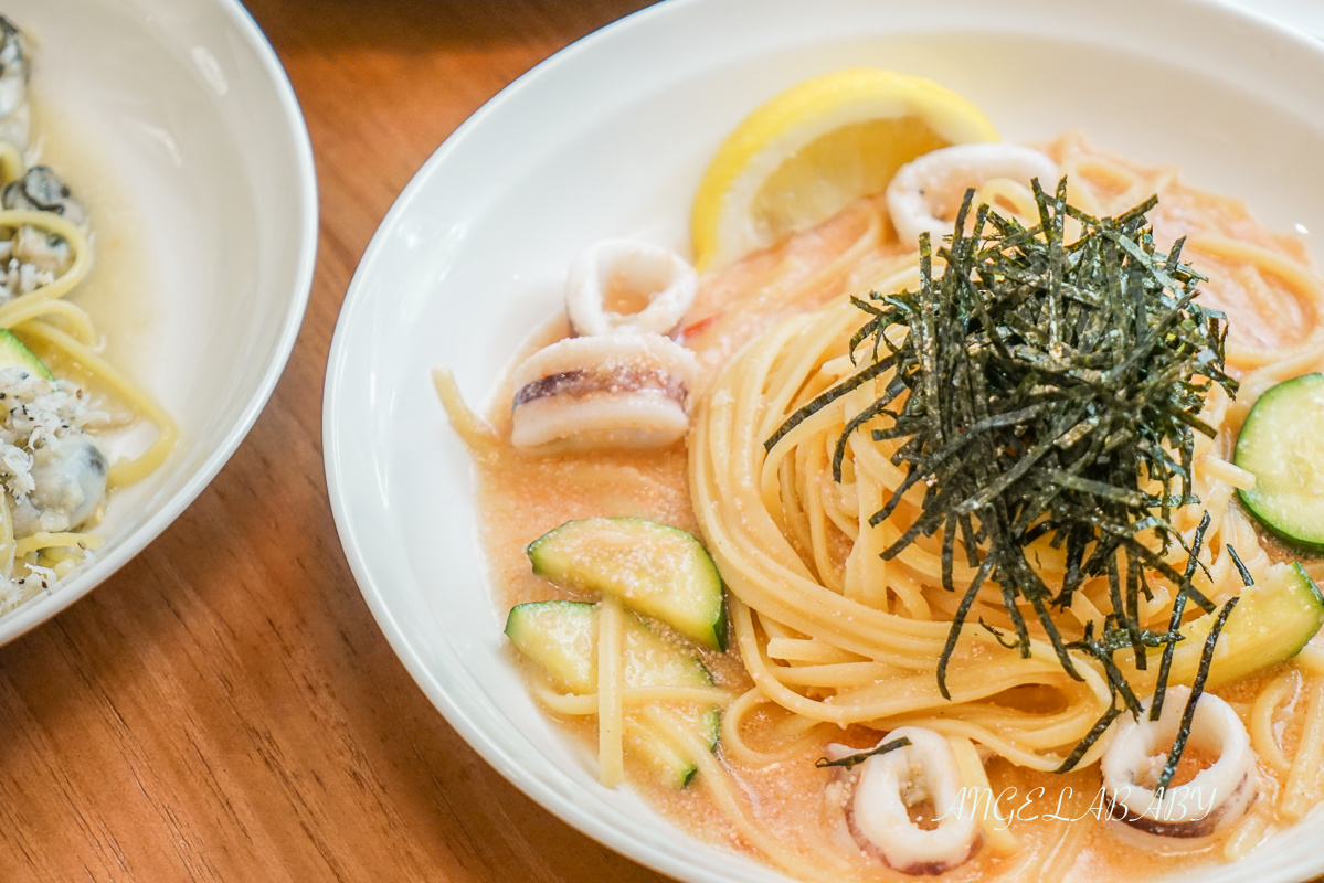 中山站美食｜日式文青風義大利麵『Waku Waku Pasta 赤峰店』菜單、好吃布丁推薦、中山站早午餐 @梅格(Angelababy)享樂日記