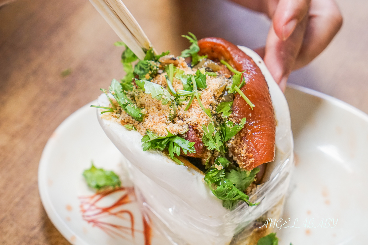 花蓮新城早點｜蛋餅界的天花板『大漢街早餐店 本店』菜單、巨無霸粉漿蛋餅、蹄膀刈包 @梅格(Angelababy)享樂日記