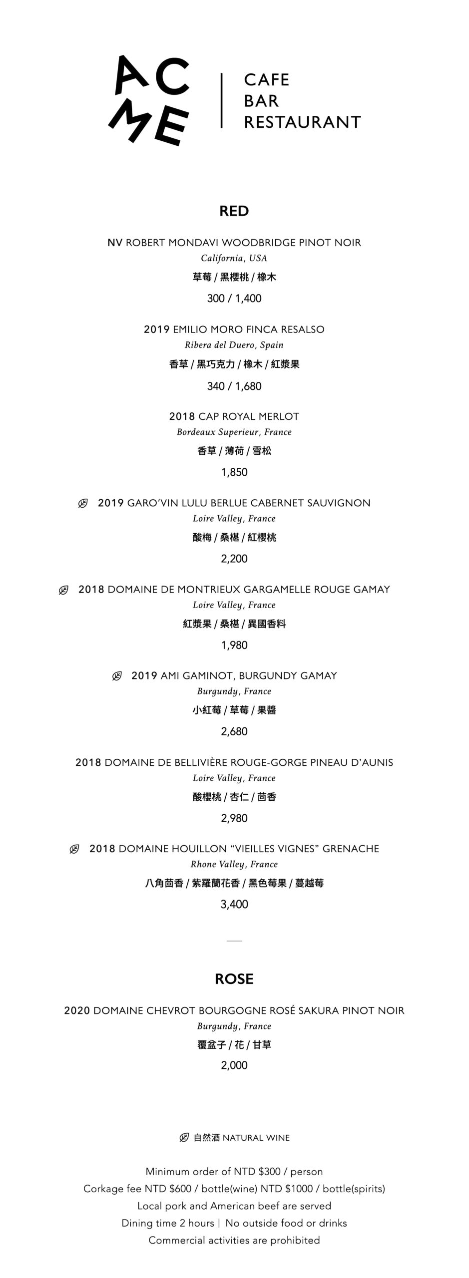 ACME Cafe Bar &#038; Restaurant 臺北表演藝術中心｜劍潭站新開幕玻璃屋咖啡、ACME Cafe Bar &#038; Restaurant 菜單 @梅格(Angelababy)享樂日記