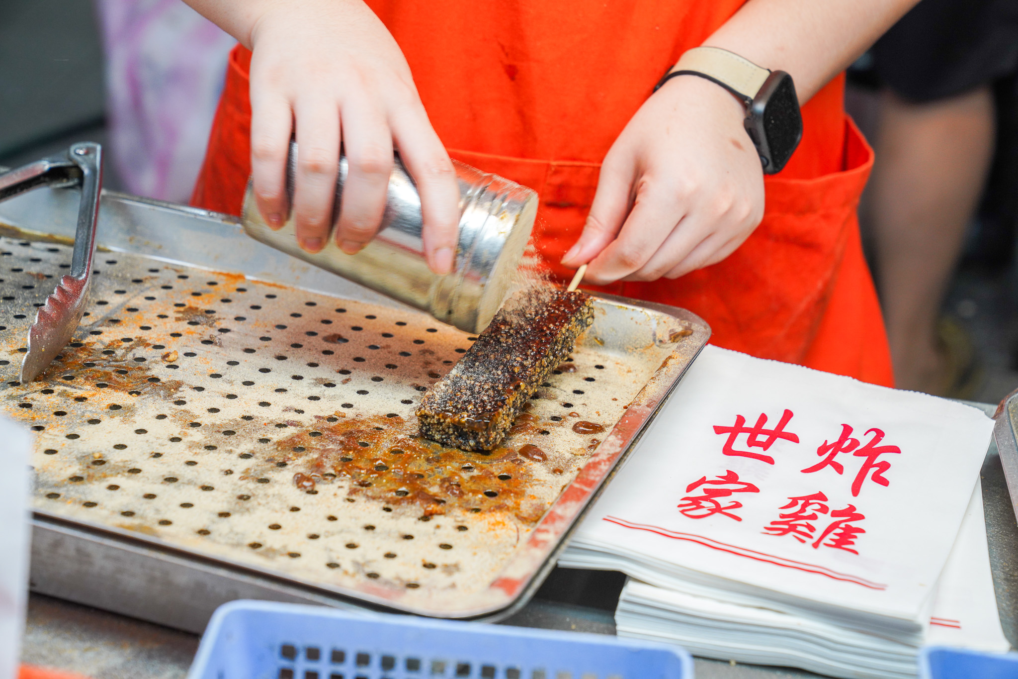 板橋裕民夜市｜超人氣排隊美食、好吃鹽酥雞推薦『炸雞世家』價格 @梅格(Angelababy)享樂日記