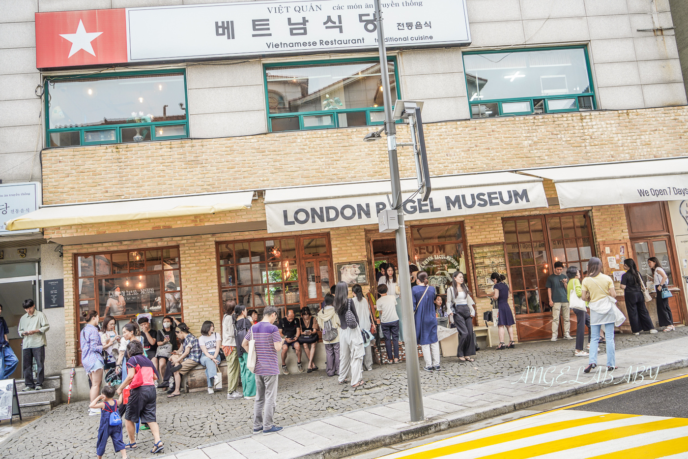 韓國人氣排隊貝果咖啡廳『倫敦貝果博物館London Bagel Museum』菜單、安國站美食、三清洞排隊美食、首爾必吃貝果 @梅格(Angelababy)享樂日記