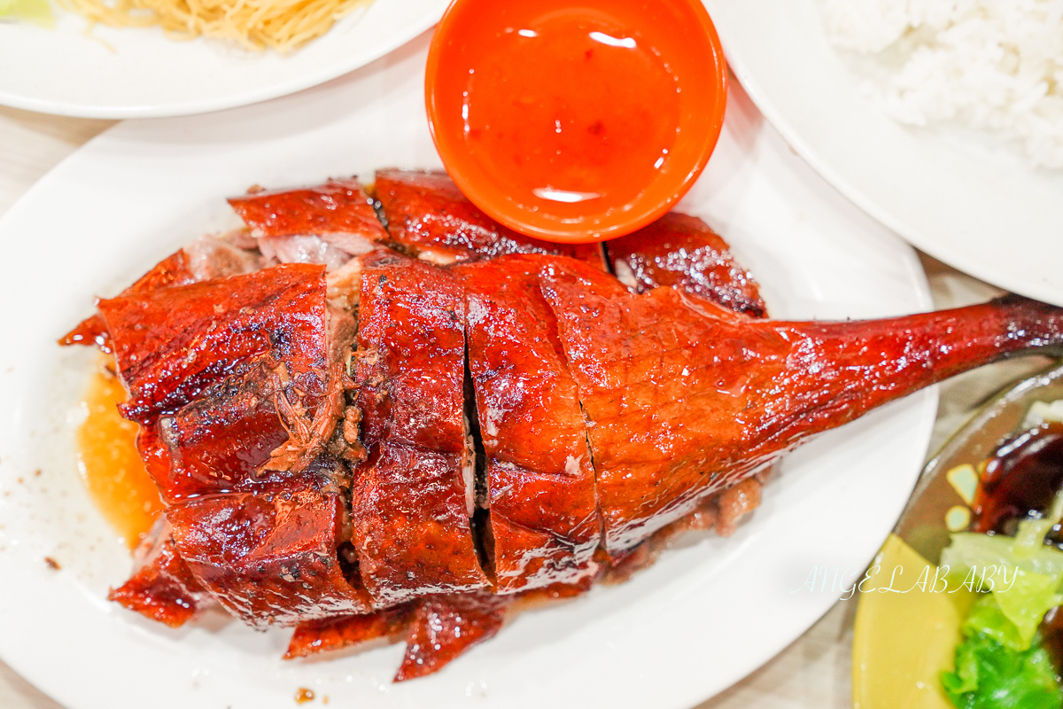 香港中環米其林美食『一樂燒鵝』皮脆肉嫩的銷魂燒鵝、米芝蓮推薦鵝腿飯 @梅格(Angelababy)享樂日記