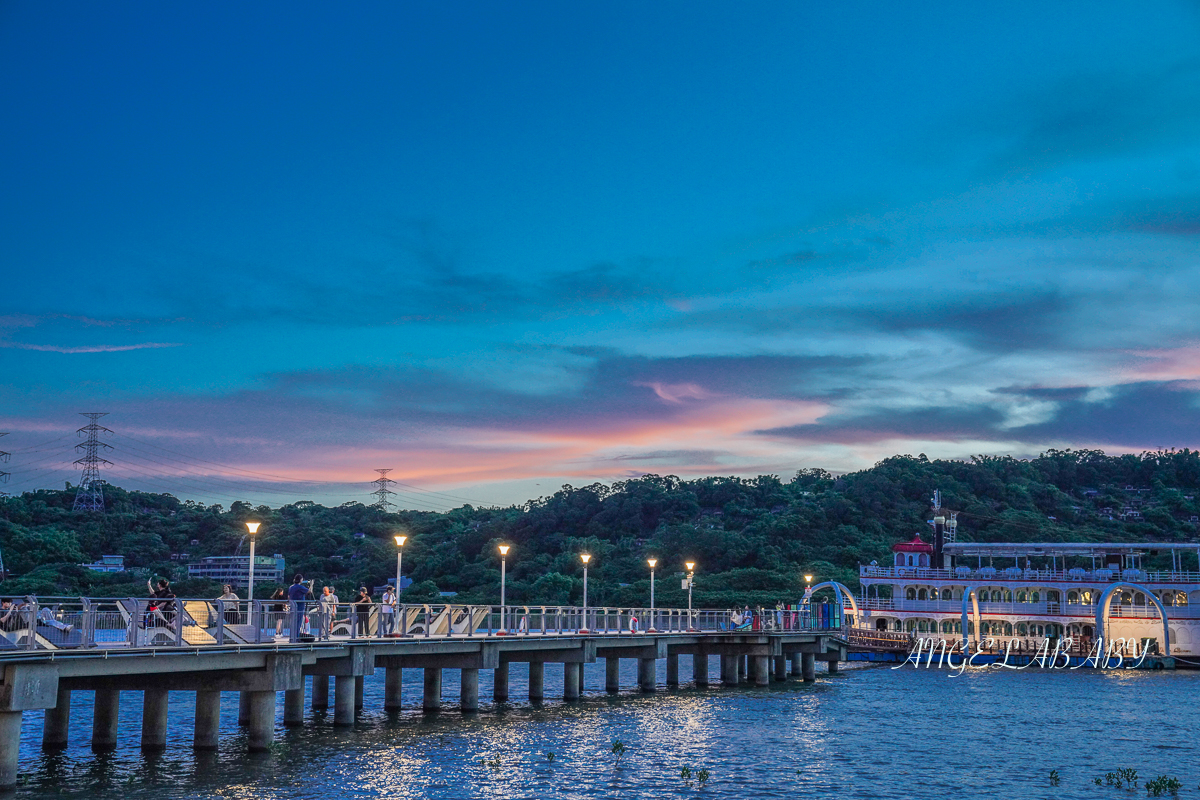 「關渡碼頭貨櫃市集」雙北最新約會、打卡熱點！夕陽河畔美景/美食攤位/交通/ 兒童沙坑噴水池超chill @梅格(Angelababy)享樂日記