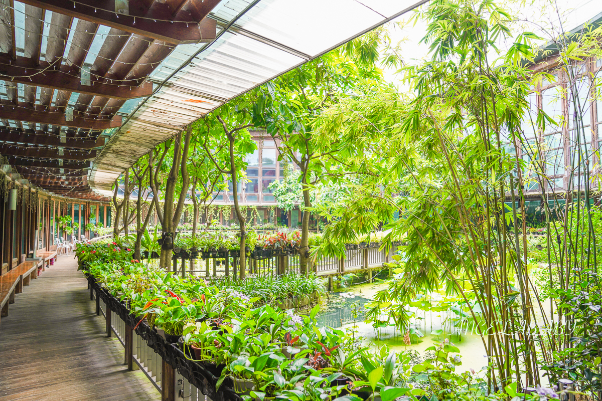 台北玻璃屋咖啡『天使生活館』花博公園新生園區隱藏版室內花屋 @梅格(Angelababy)享樂日記