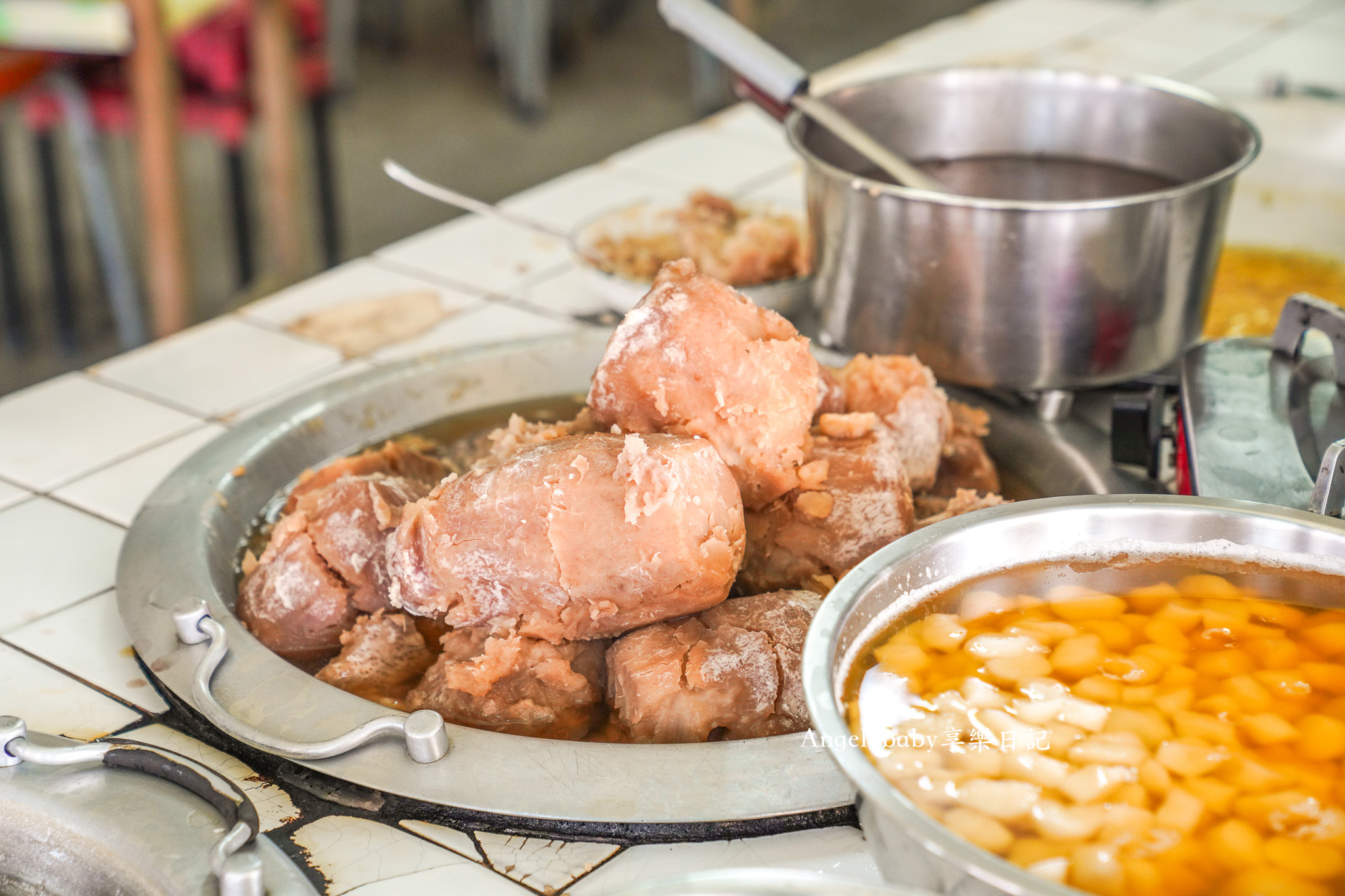 潮州冷熱冰吃哪一家『阿倫冰店潮州燒冷冰』古早味手工湯圓、芋頭超強 @梅格(Angelababy)享樂日記