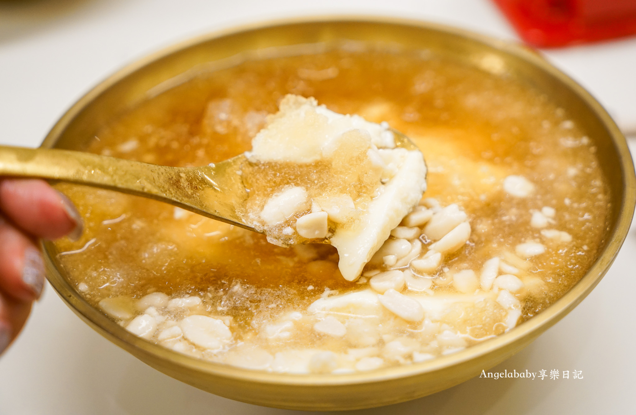 天母豆花『豆花匠人』有炭燒香味的好吃花生豆花 @梅格(Angelababy)享樂日記