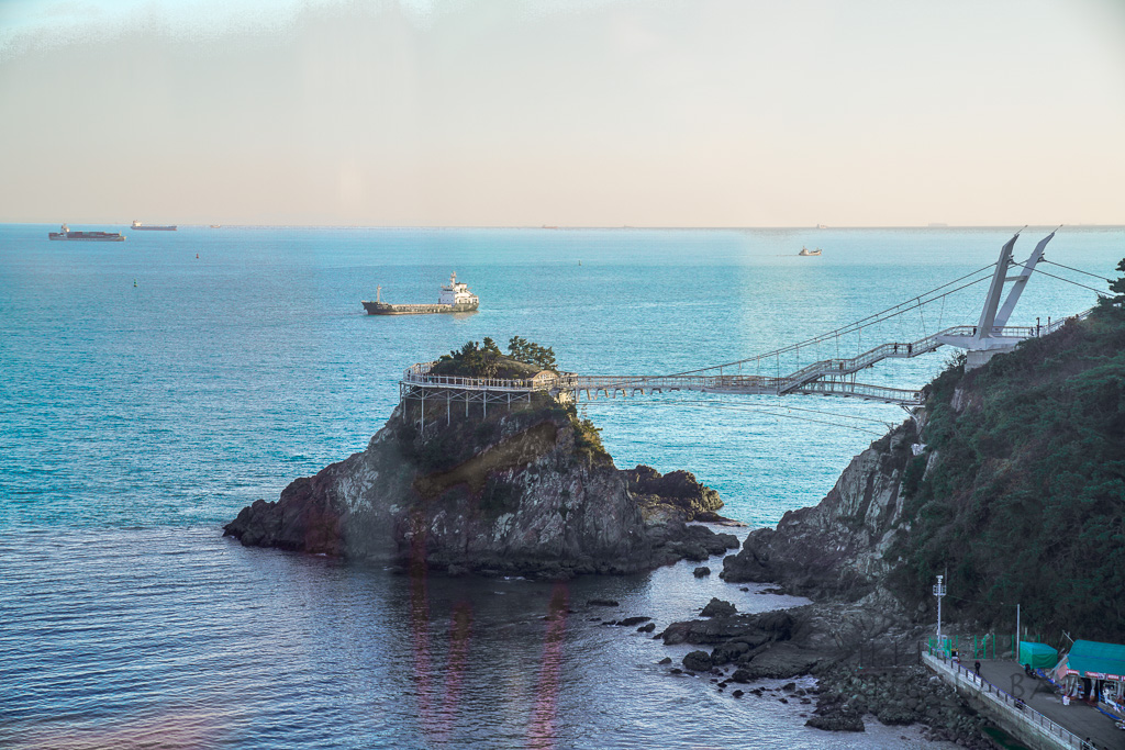 釜山推薦 韓國最長跨海纜車『松島海上纜車』360度環景水晶車廂、龍宮雲橋、釜山行程推薦 @梅格(Angelababy)享樂日記