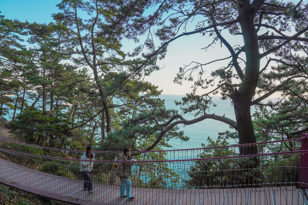 釜山推薦 韓國最長跨海纜車『松島海上纜車』360度環景水晶車廂、龍宮雲橋、釜山行程推薦 @梅格(Angelababy)享樂日記