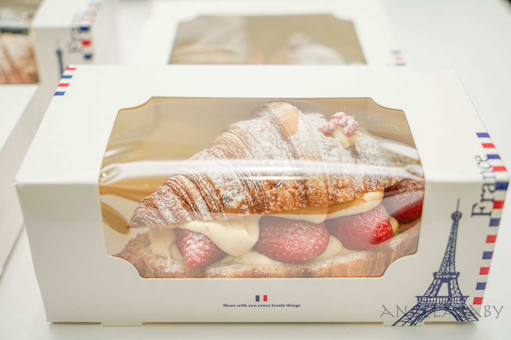 新北最強可頌『Spotless Bakery』預約制甜點麵包、三重好吃麵包、草莓可頌、蝴蝶結可頌 @梅格(Angelababy)享樂日記