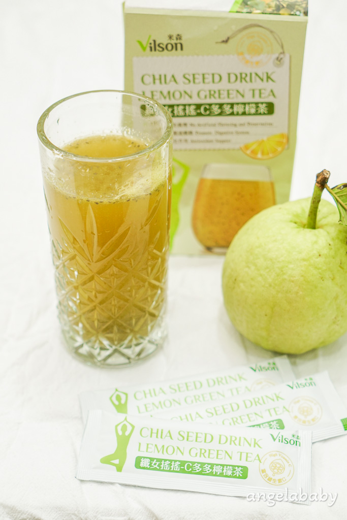 宅配美食｜米森Vilson熱銷沖調飲品－纖女搖搖鮮果茶系列、奇亞籽添加飽足加倍 @梅格(Angelababy)享樂日記