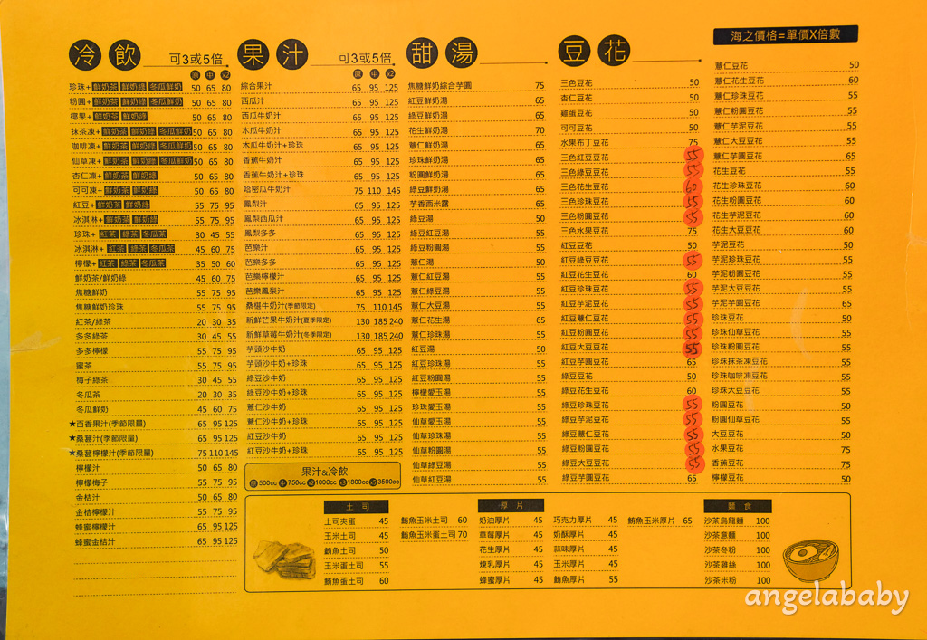 高雄大碗冰創始店『渡船頭海之冰』巨無霸水果牛奶冰只要75元 @梅格(Angelababy)享樂日記