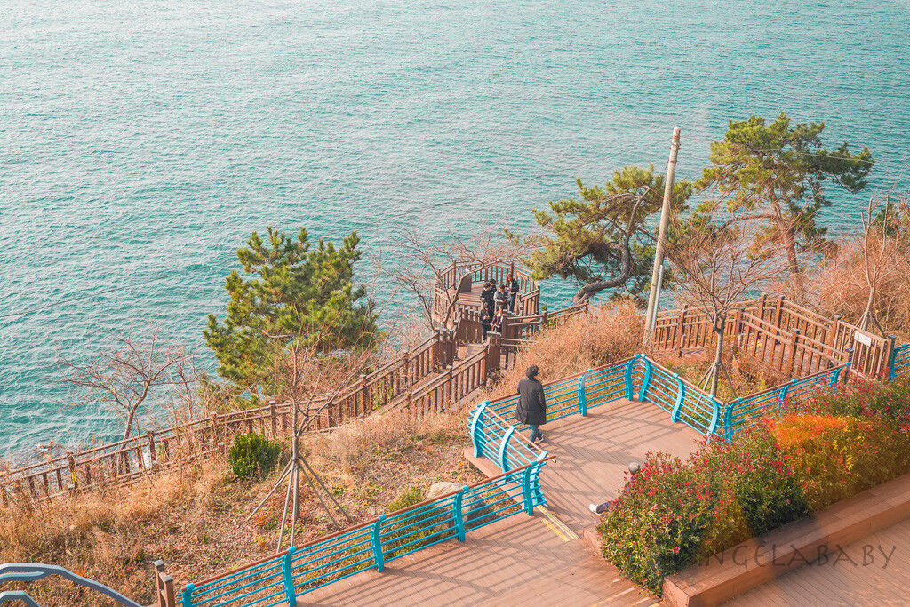 釜山景點｜海雲台藍線公園海岸列車・天空膠囊列車票購買、免費天空步道 @梅格(Angelababy)享樂日記
