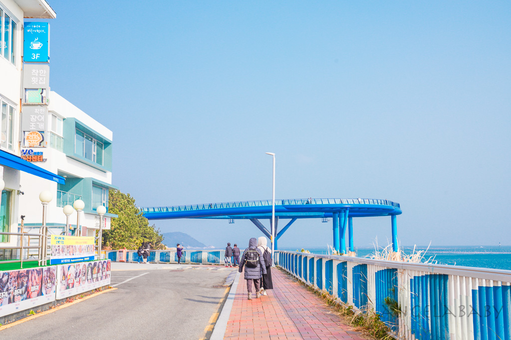 釜山景點｜海雲台藍線公園海岸列車・天空膠囊列車票購買、免費天空步道 @梅格(Angelababy)享樂日記
