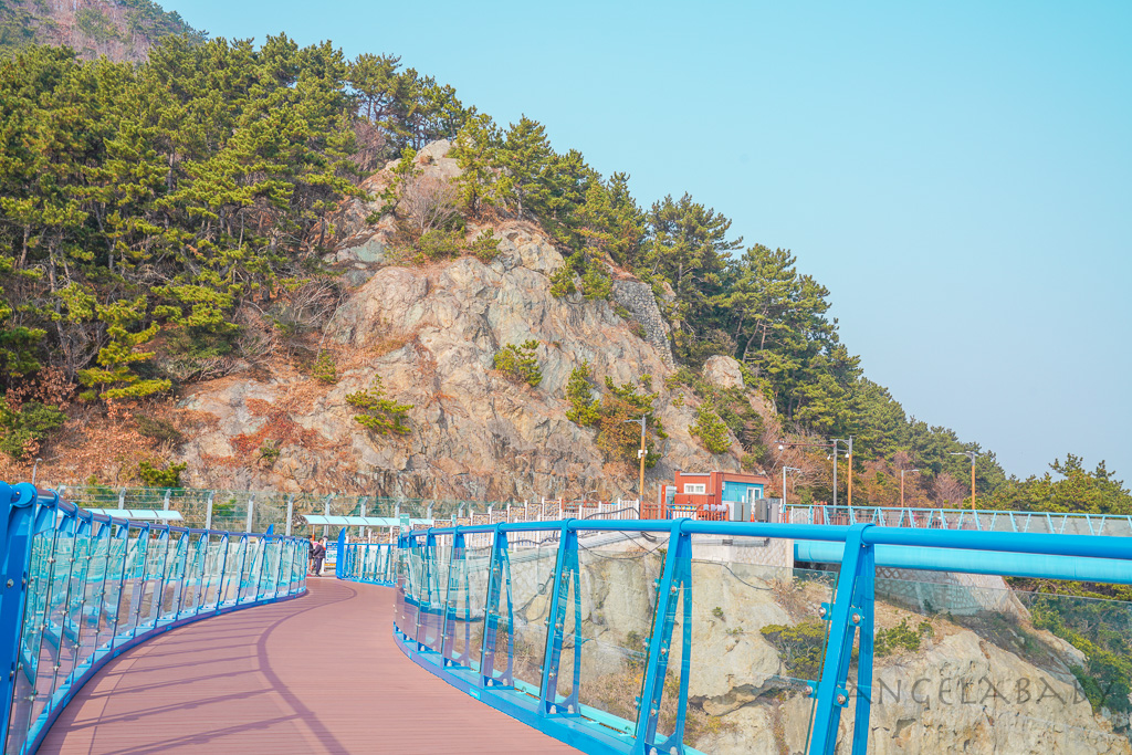 釜山景點｜海雲台藍線公園海岸列車・天空膠囊列車票購買、免費天空步道 @梅格(Angelababy)享樂日記