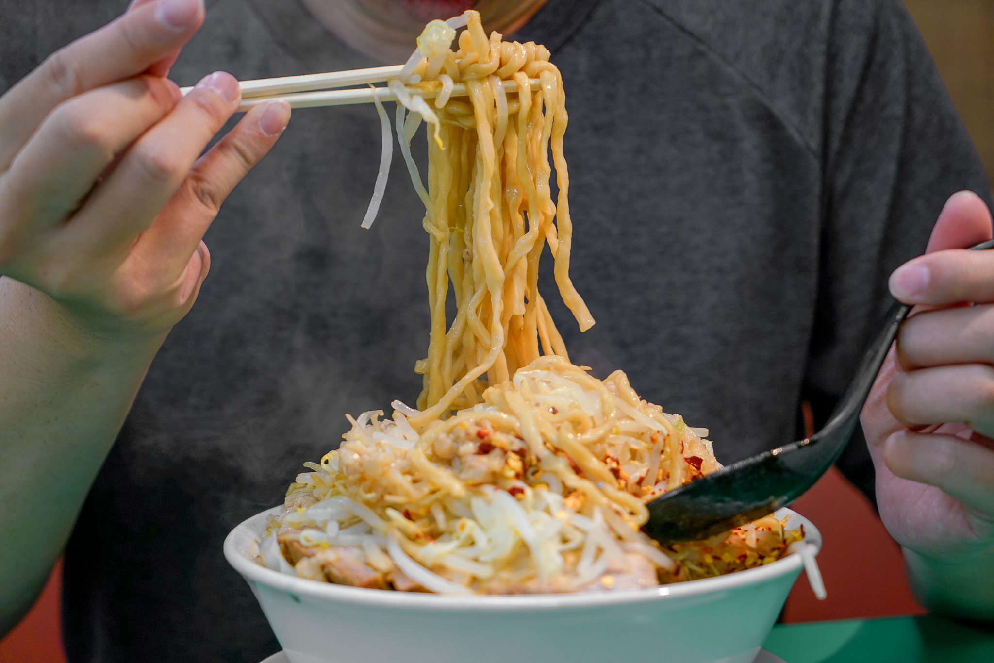 米子美食｜二郎系拉麵『今を粋ろ 米子店』tabelog3.35、大推つけ麺、加菜加料不用錢！ @梅格(Angelababy)享樂日記