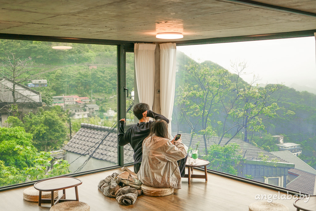 九份咖啡廳『暇咖啡』坐在榻榻米上喝咖啡看山海美景 @梅格(Angelababy)享樂日記
