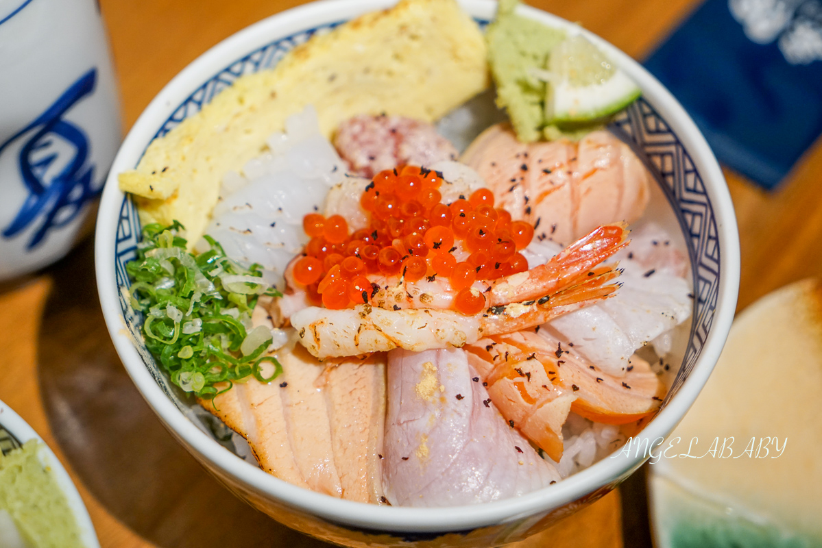 西門美食｜日式海鮮丼『瞞著爹西門壽司丼』台北好吃海鮮丼飯推薦 @梅格(Angelababy)享樂日記