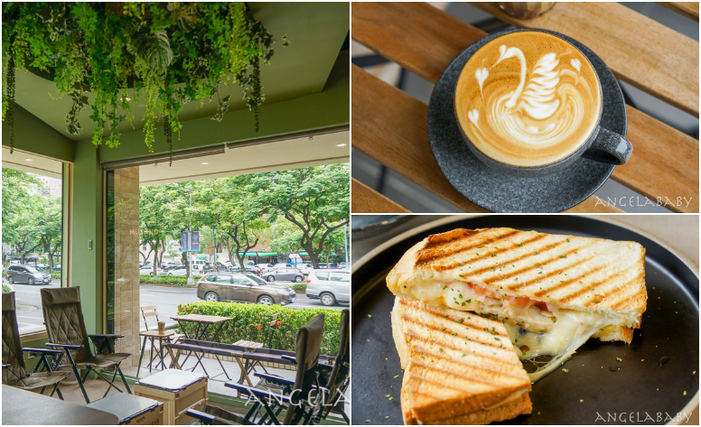 天母質感咖啡『MUSAND COFFEE GRANARY 漠杉咖啡』菜單、拉花拿鐵、好吃熱壓帕尼尼、寵物友善 @梅格(Angelababy)享樂日記