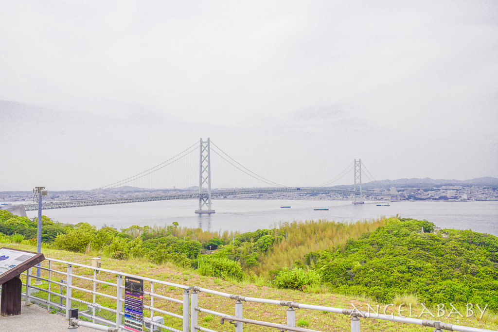 淡路高速公路服務區『星巴克淡路SA下行線』有明石海峽大橋，摩天輪及戀人聖地景點的高速公路服務區 @梅格(Angelababy)享樂日記