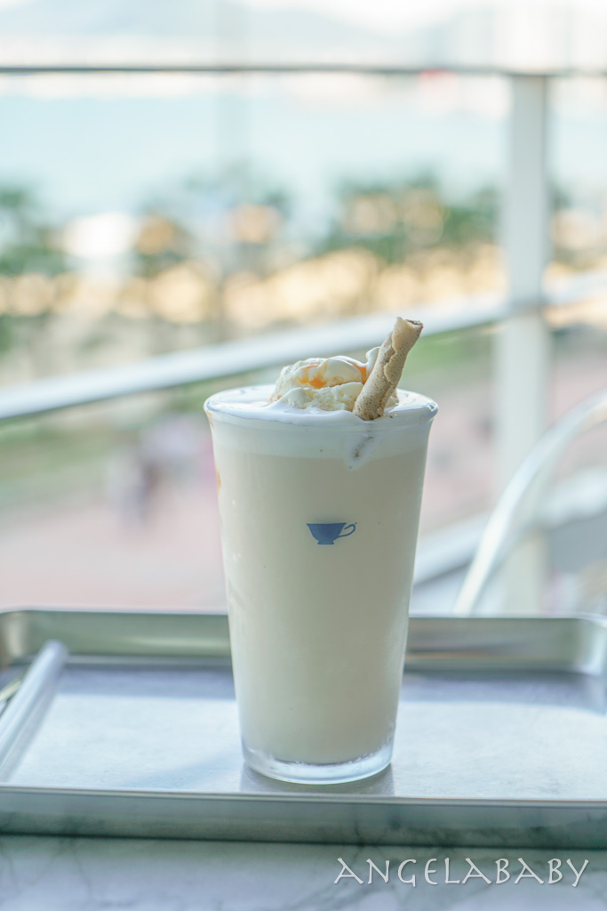 釜山廣安大橋絕美海景咖啡『Cafe Haute』 카페오뜨 광안비치점 希臘純白獨棟咖啡 @梅格(Angelababy)享樂日記