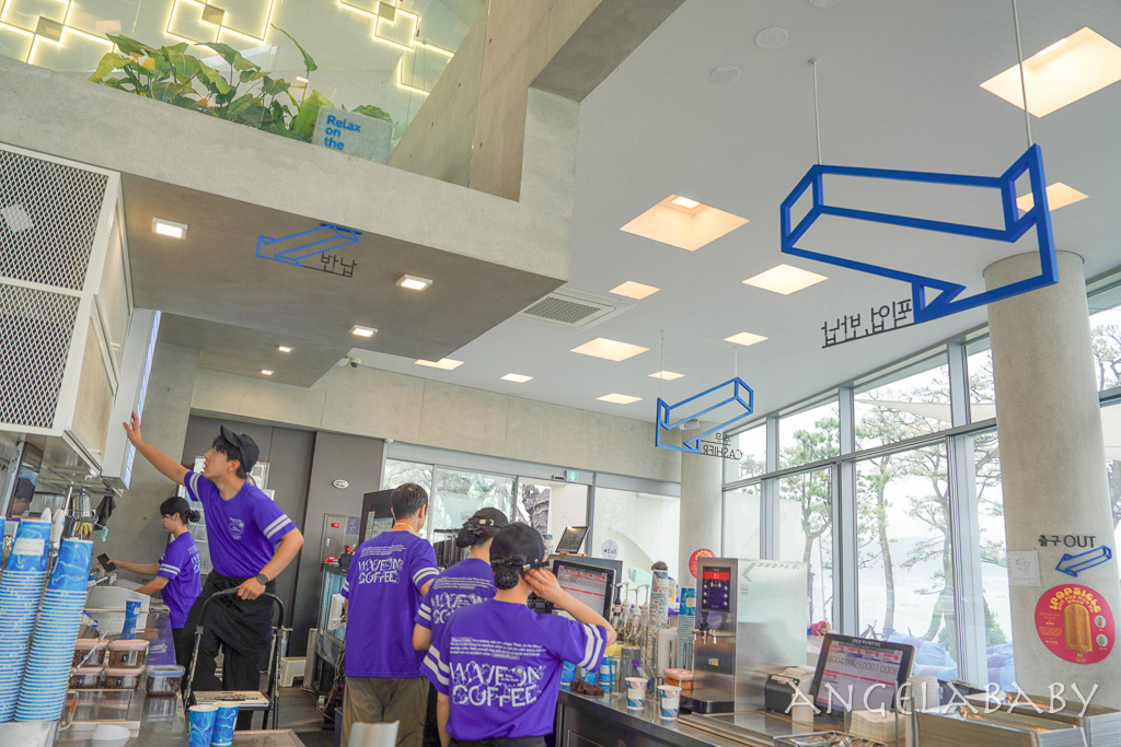 釜山機張海景咖啡『Waveon Coffee』交通方式、蟬聯七年藍緞帶 @梅格(Angelababy)享樂日記