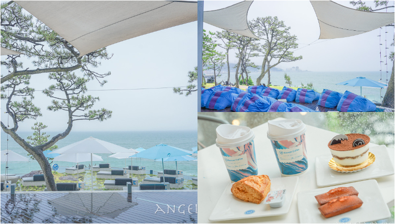 釜山機張海景咖啡『Waveon Coffee』交通方式、蟬聯七年藍緞帶 @梅格(Angelababy)享樂日記