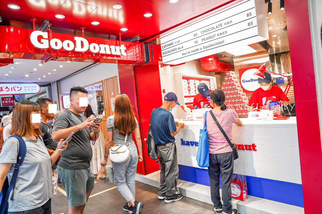 台北最夯排隊甜甜圈『GooDonut』藝人阿Ken新品牌，北車商圈必吃甜點推薦、抽電影票 @梅格(Angelababy)享樂日記