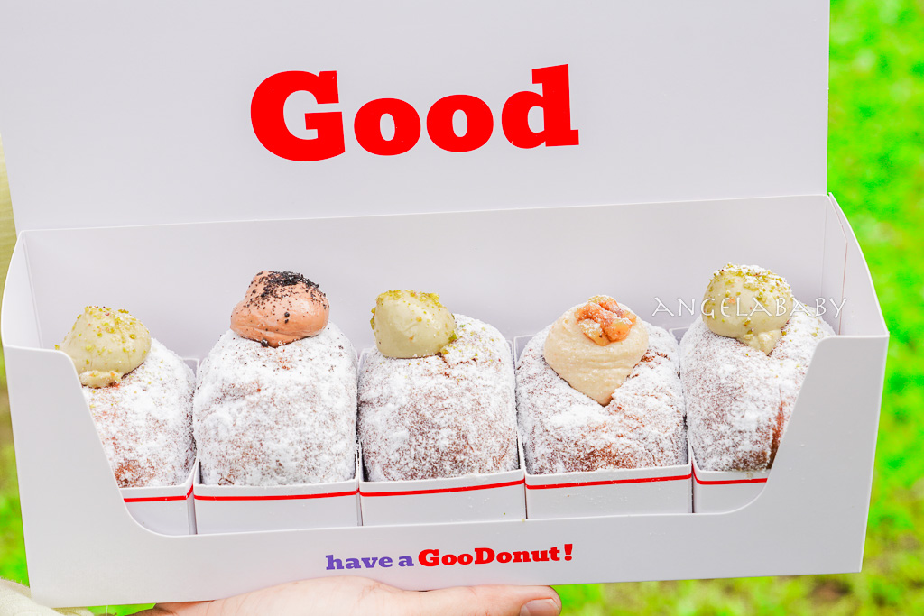 台北最夯排隊甜甜圈『GooDonut』藝人阿Ken新品牌，北車商圈必吃甜點推薦、抽電影票 @梅格(Angelababy)享樂日記