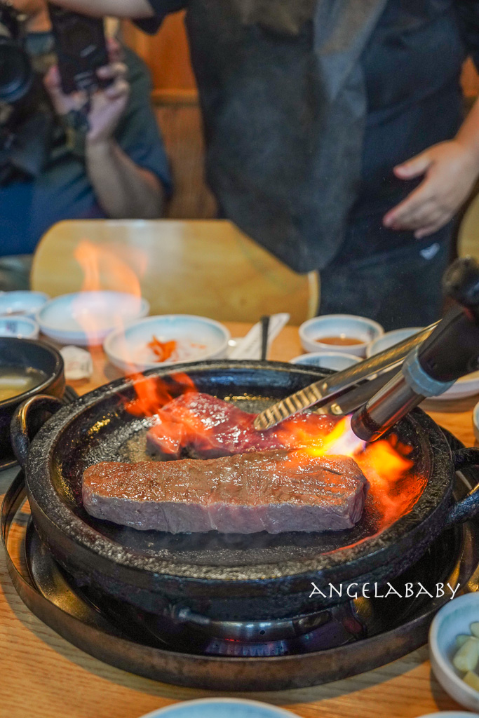 札嘎其站美食『조선의한우부산남포점/朝鮮韓牛南浦店』火焰韓牛、菜單 @梅格(Angelababy)享樂日記