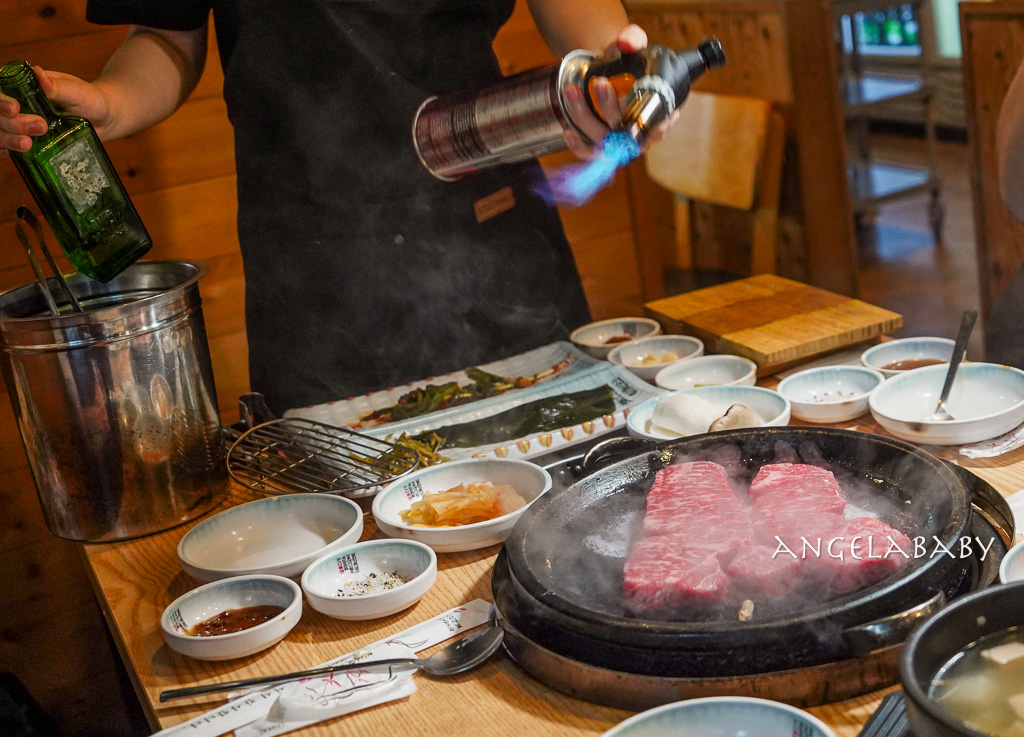 札嘎其站美食『조선의한우부산남포점/朝鮮韓牛南浦店』火焰韓牛、菜單 @梅格(Angelababy)享樂日記