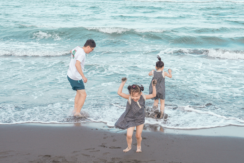 宜蘭壯圍景點『大福觀海旭日平台』(沙丘鐵馬廊道觀景平台) 玩水看海欣賞龜山島 @梅格(Angelababy)享樂日記