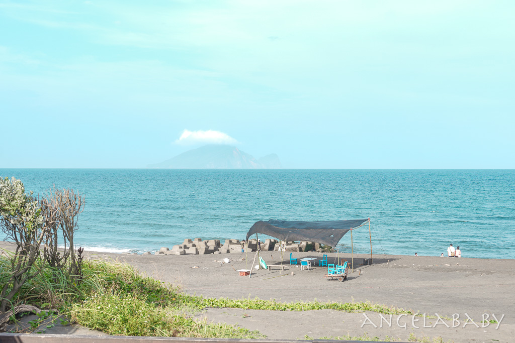 宜蘭壯圍景點『大福觀海旭日平台』(沙丘鐵馬廊道觀景平台) 玩水看海欣賞龜山島 @梅格(Angelababy)享樂日記