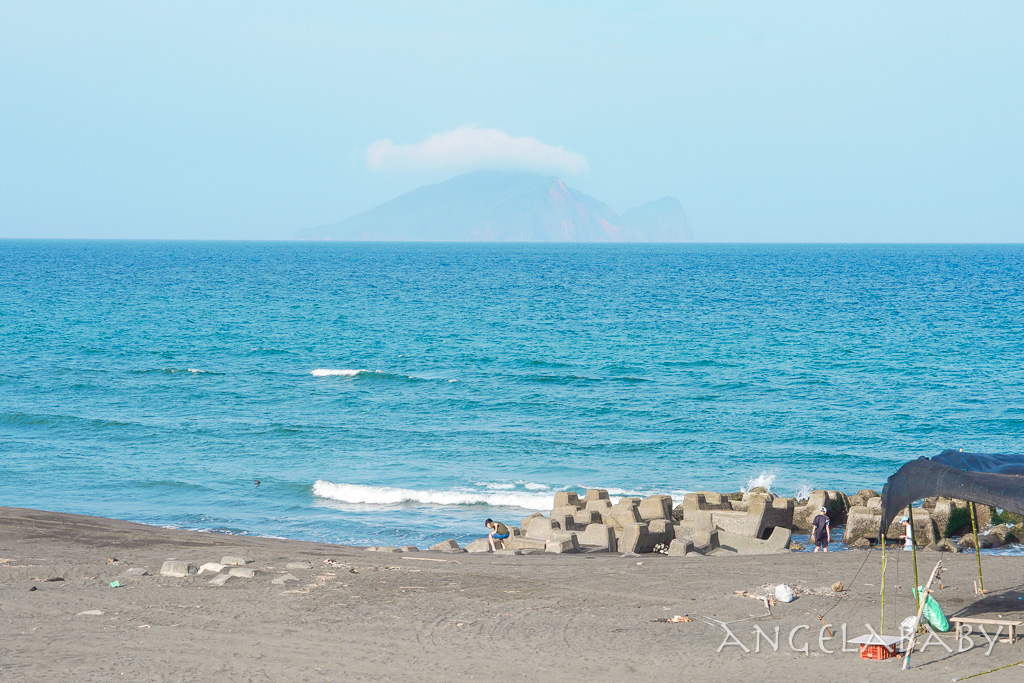 宜蘭壯圍景點『大福觀海旭日平台』(沙丘鐵馬廊道觀景平台) 玩水看海欣賞龜山島 @梅格(Angelababy)享樂日記