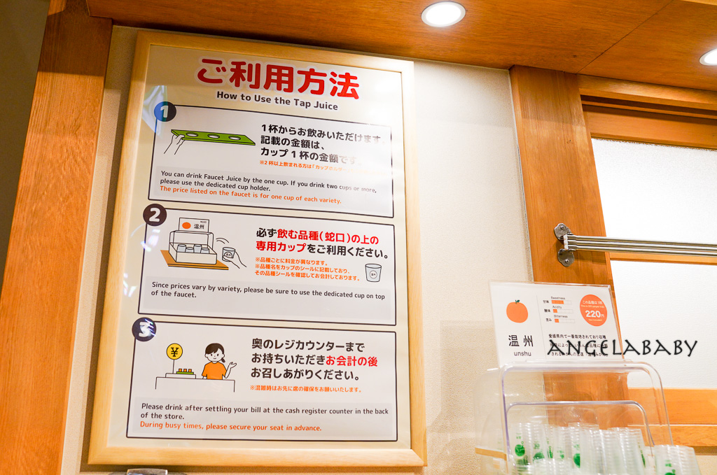 道後溫泉商店街必吃『愛媛の食卓1970』打開水龍頭就是橘子汁！ @梅格(Angelababy)享樂日記
