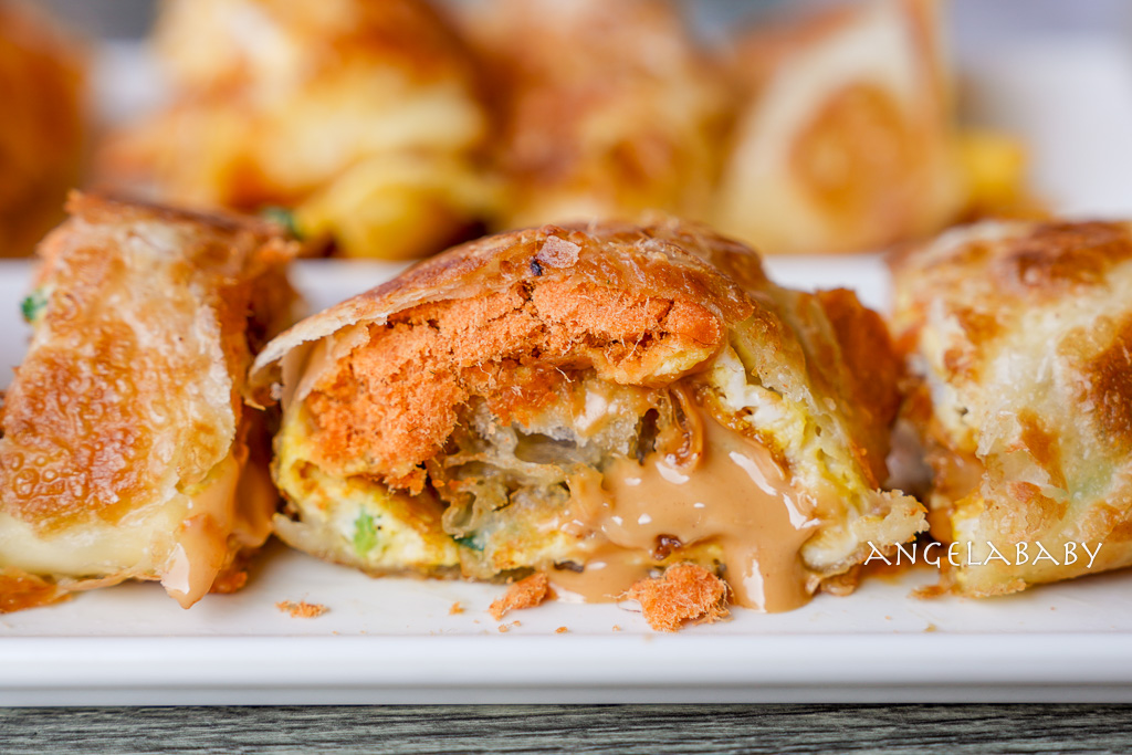 台中最強酥皮蛋餅『喜饌晨食』超過30種口味好吃蛋餅、11月限定花生老油條蛋餅 @梅格(Angelababy)享樂日記