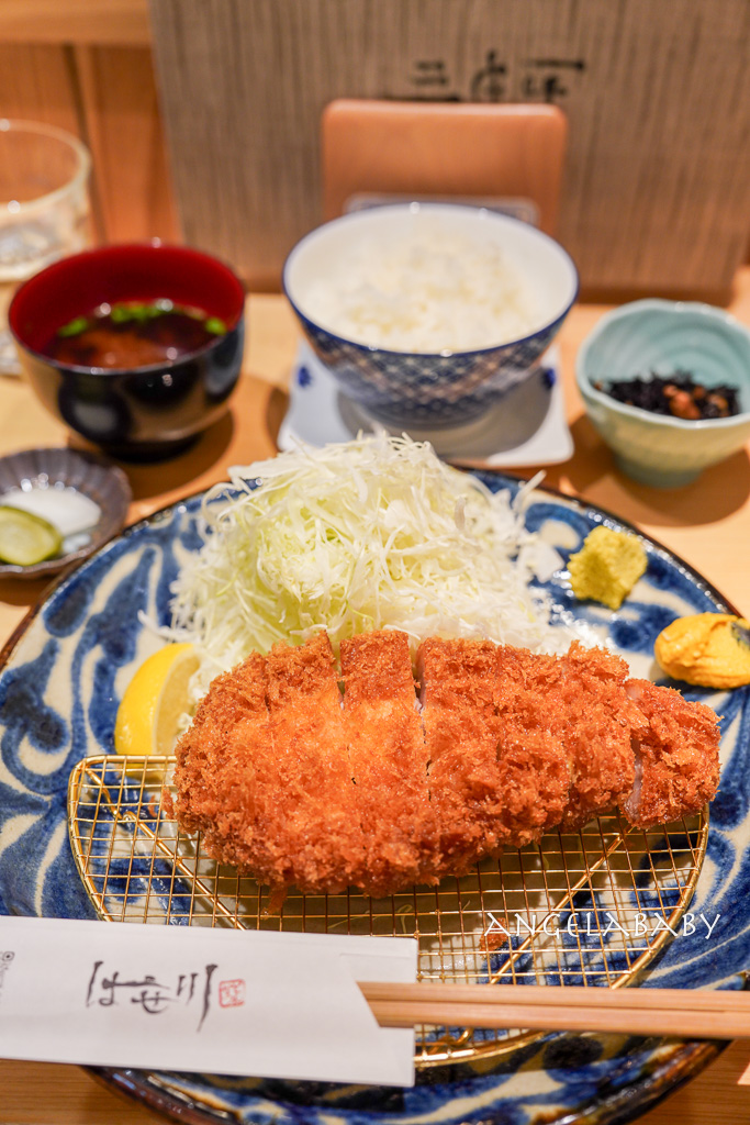 東京銀座百名店｜最好吃的厚切炸豬排『炸豬排長谷川東銀座店』菜單、tabelog3.68分、東京米其林豬排 @梅格(Angelababy)享樂日記