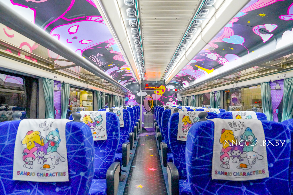 台灣最夢幻的鐵道旅行『三麗鷗萌旅號』吃喝玩樂一次滿足、獨一無二的移動式樂園、免費KTV唱到飽 @梅格(Angelababy)享樂日記