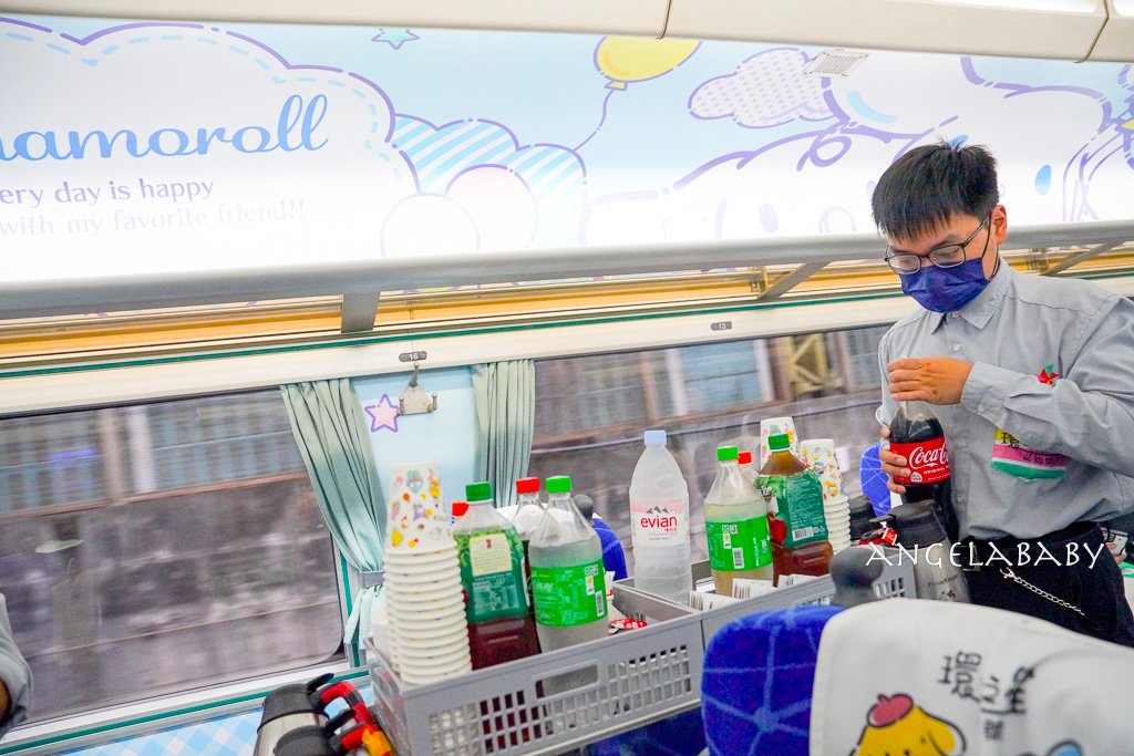 台灣最夢幻的鐵道旅行『三麗鷗萌旅號』吃喝玩樂一次滿足、獨一無二的移動式樂園、免費KTV唱到飽 @梅格(Angelababy)享樂日記