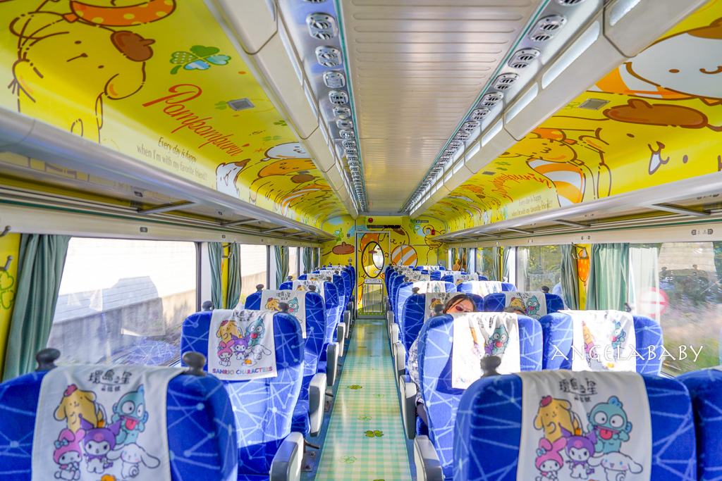 台灣最夢幻的鐵道旅行『三麗鷗萌旅號』吃喝玩樂一次滿足、獨一無二的移動式樂園、免費KTV唱到飽 @梅格(Angelababy)享樂日記