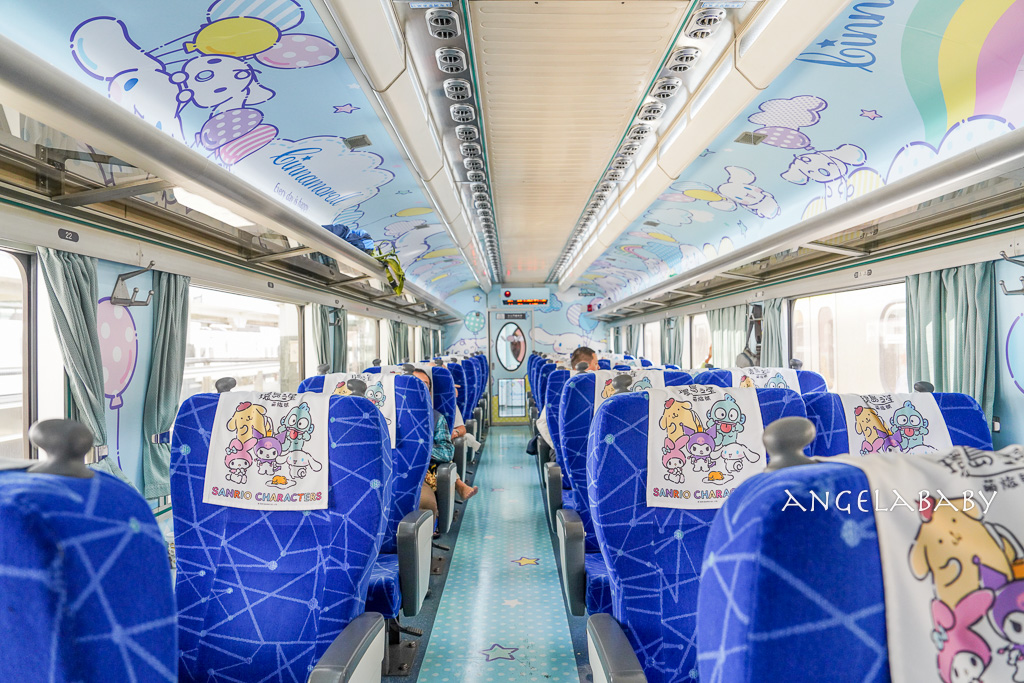 台灣最夢幻的鐵道旅行『三麗鷗萌旅號』吃喝玩樂一次滿足、獨一無二的移動式樂園、免費KTV唱到飽 @梅格(Angelababy)享樂日記