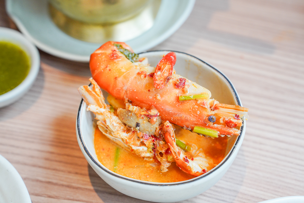 曼谷BTS&nbsp;Chit Lom (奇隆站)美食『Savoey @The Mercury Ville at Chidlom』炭烤活海鮮料理 @梅格(Angelababy)享樂日記