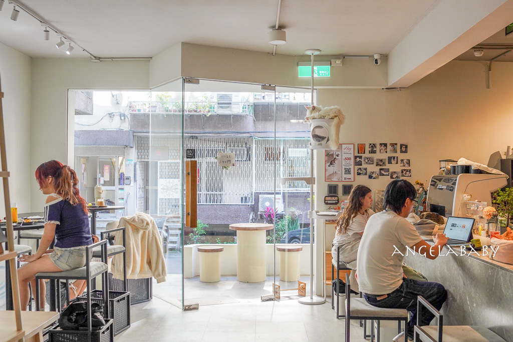 華山貓咪咖啡廳『ABOUT H Coffee』超好吃抹茶草莓千層蛋糕、貓奴咖啡聽 @梅格(Angelababy)享樂日記