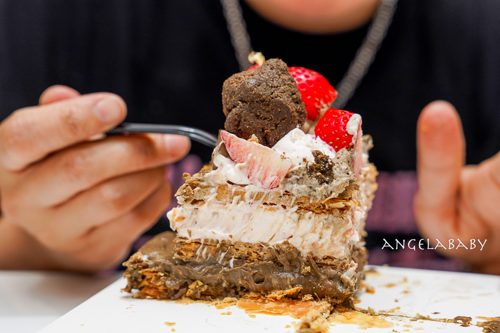 六張犁站甜點『午冬甜點』｜台北人氣千層蛋糕、午冬甜點價格、台北外帶甜點、生日蛋糕推薦 @梅格(Angelababy)享樂日記