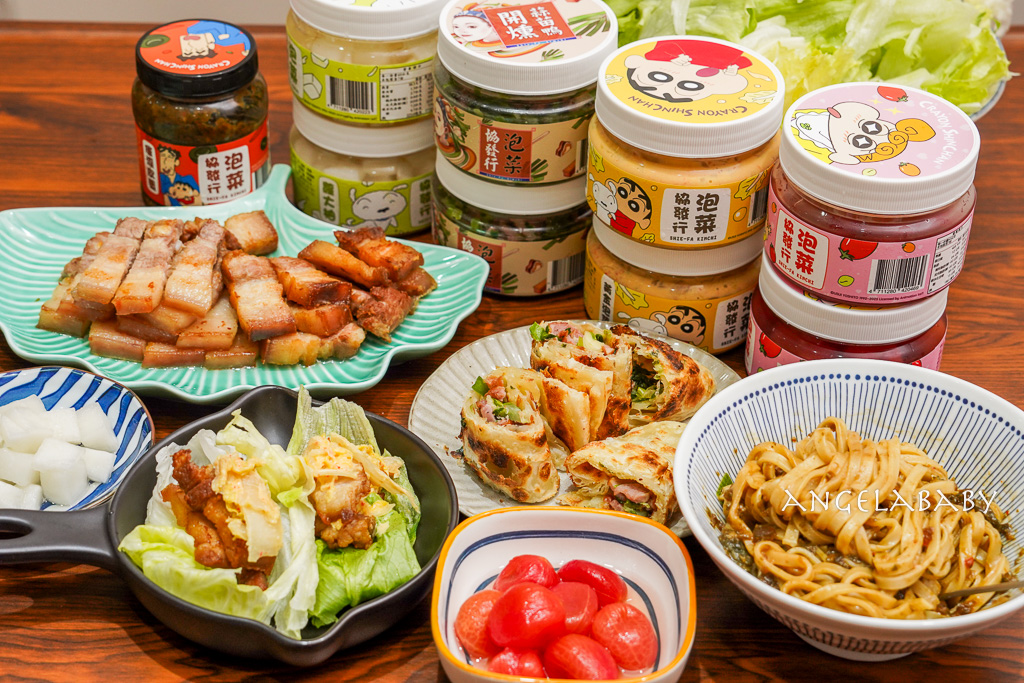 宅配美食｜每日接單製作的好吃泡菜『協發行泡菜』近20種泡菜口味、『蠟筆小新』聯名款泡菜 @梅格(Angelababy)享樂日記