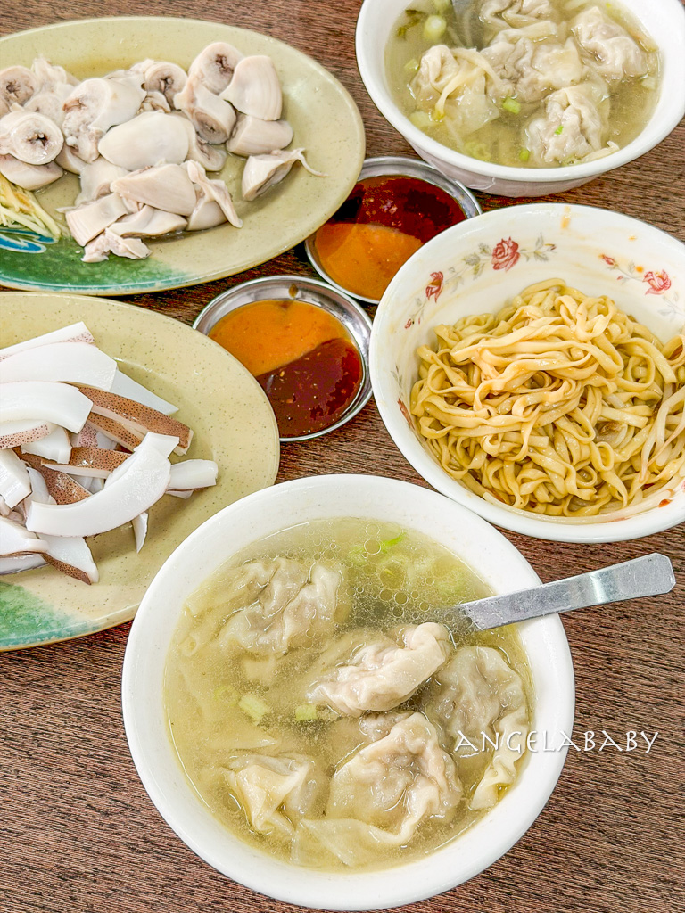 基隆美食『稻香軒』500盤推薦超好吃乾麵、大餛飩，黃皮白斬雞不預定吃不到 @梅格(Angelababy)享樂日記