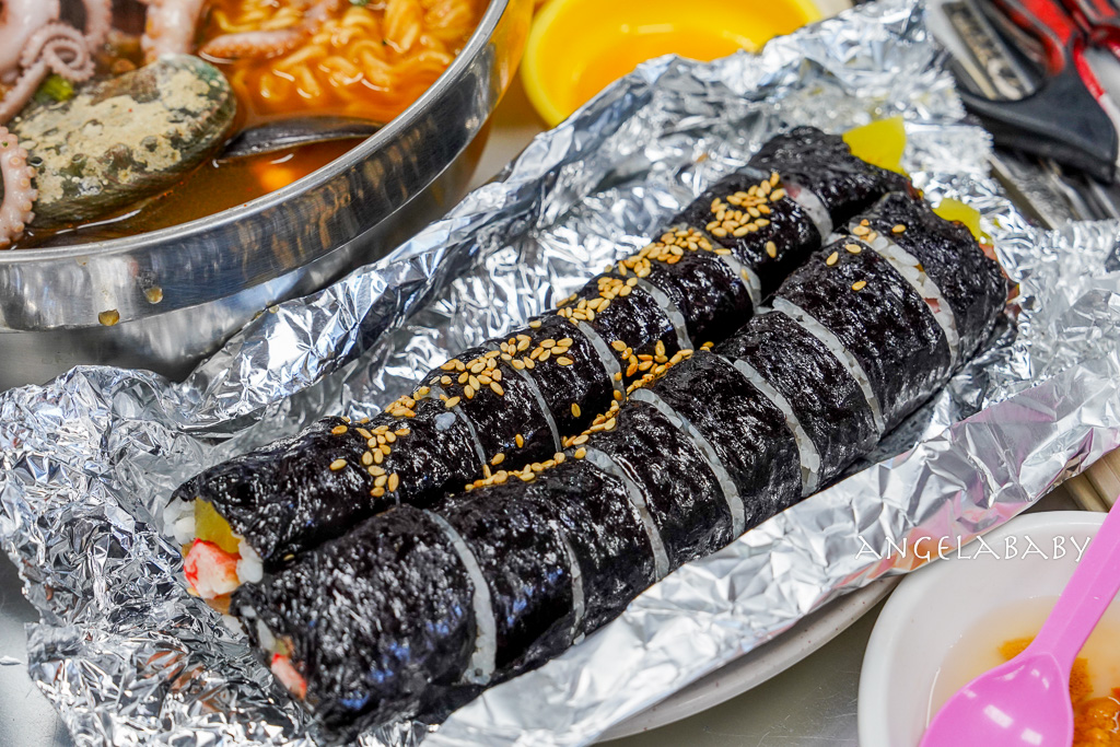 釜山景點『影島海女村』大啖海女海鮮拉麵、海膽飯卷 @梅格(Angelababy)享樂日記