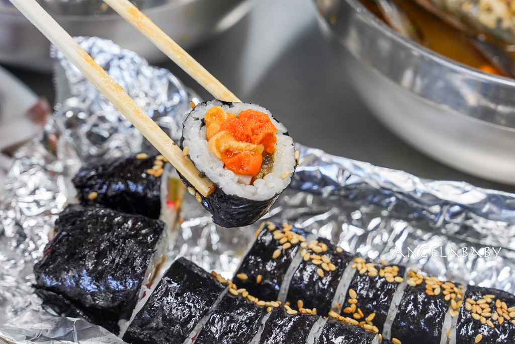 釜山景點『影島海女村』大啖海女海鮮拉麵、海膽飯卷 @梅格(Angelababy)享樂日記